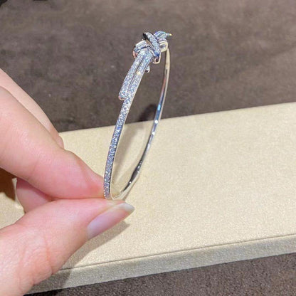 [⭐Novea]JEUX DE BRACELET DIAMONDS SILVER