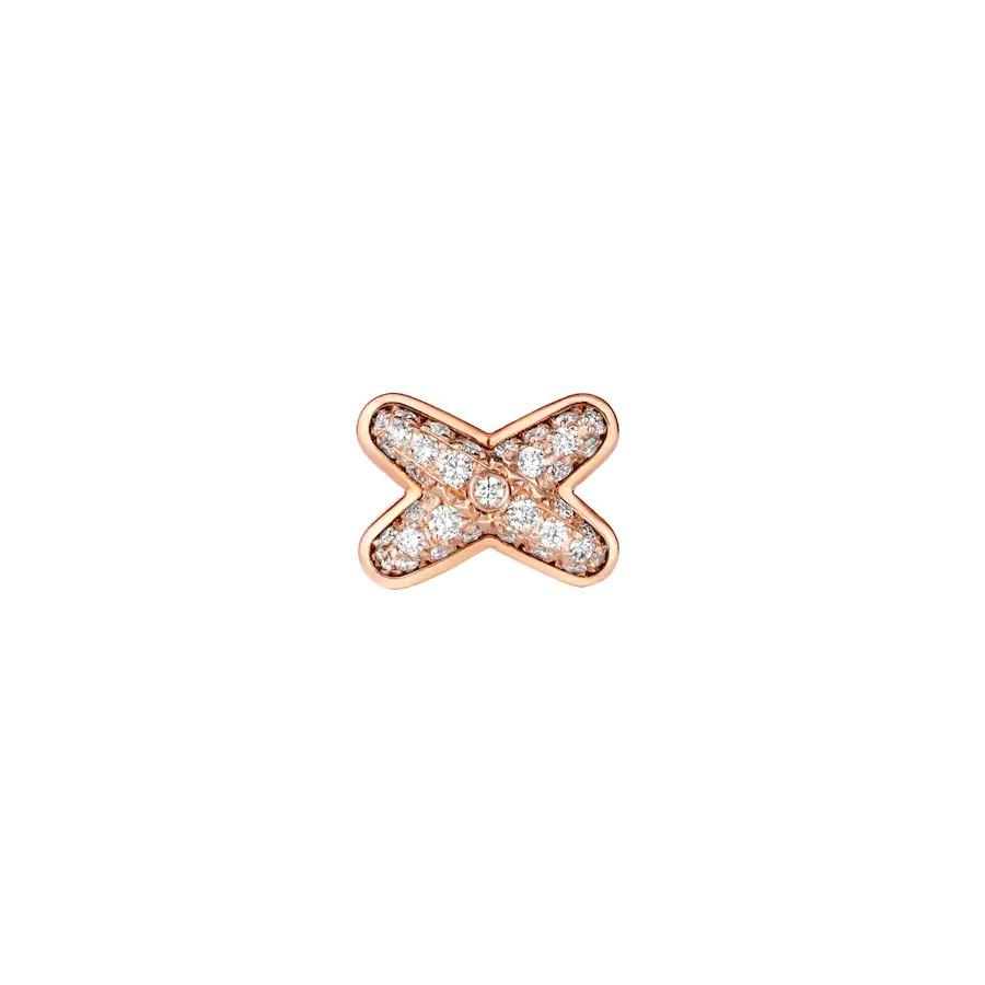 [⭐Novea]JEUX DE PINK GOLD DIAMOND EARRINGS
