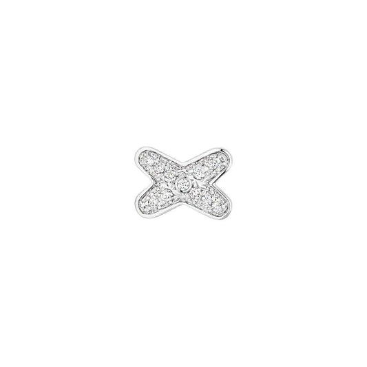 [⭐Novea]JEUX DE SILVER DIAMOND EARRINGS