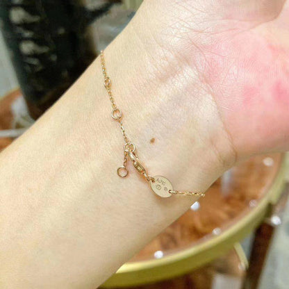 [⭐Novea]JEUX DE BRACELET MOP PINK GOLD DIAMONDS