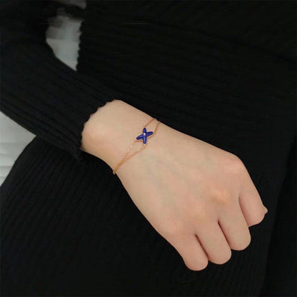 [⭐Novea]Hollow Design Four-Leaf Clover Flower Shape Ring
