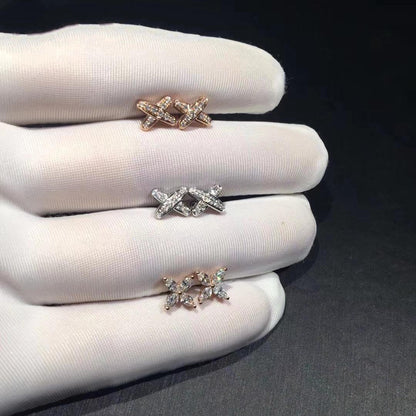 [⭐Novea]JEUX DE DIAMOND EARRINGS