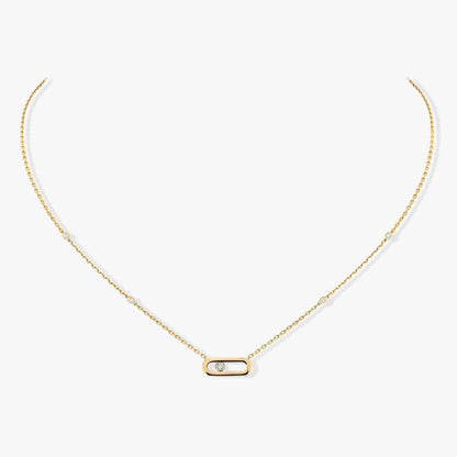 [⭐Novea]MOVE UNO DIAMOND NECKLACE