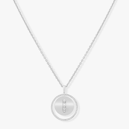 [⭐Novea]Demo MOVE MM SILVER DIAMOND NECKLACE