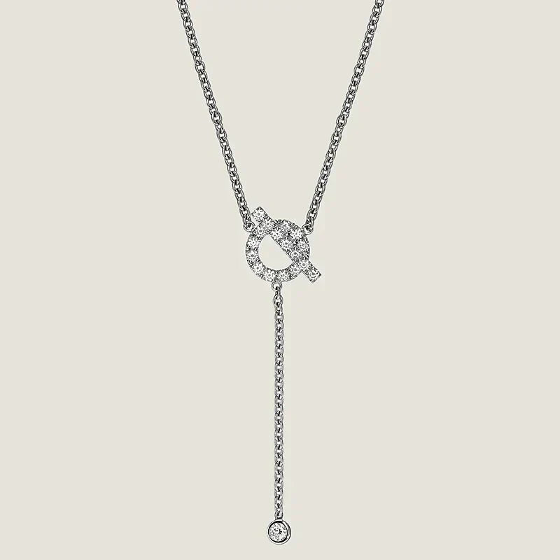 [⭐Novea]FINESSE SILVER DIAMOND NECKLACE