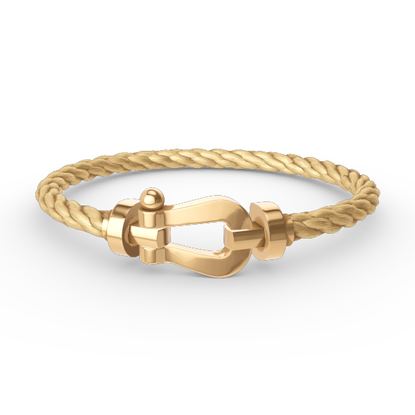 [⭐Novea]FORCE LARGE HORSESHOE NO DIAMOND BRACELET GOLD