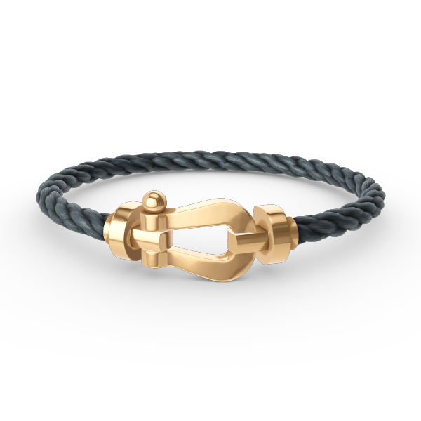 [⭐Novea]FORCE LARGE HORSESHOE NO DIAMOND BRACELET GOLD