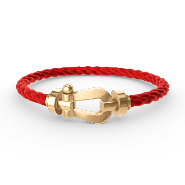 [⭐Novea]FORCE LARGE HORSESHOE NO DIAMOND BRACELET GOLD
