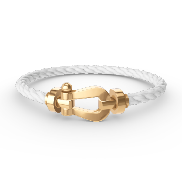 [⭐Novea]FORCE LARGE HORSESHOE NO DIAMOND BRACELET GOLD