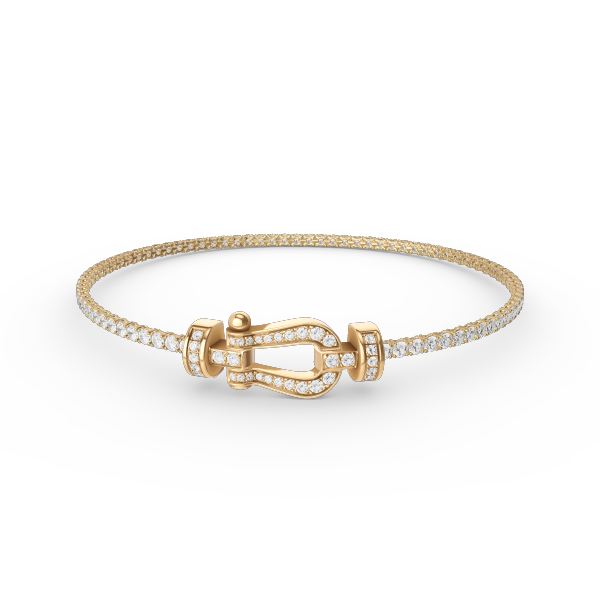 [⭐Novea]FORCE  HORSESHOE  DIAMOND TENNIS BRACELET