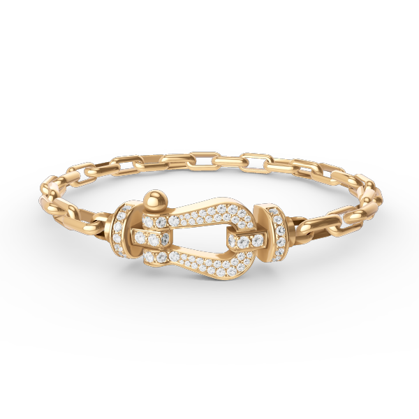 [⭐Novea]FORCE LARGE HORSESHOE CLASP  METAL BRACELET