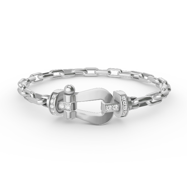 [⭐Novea]FORCE LARGE HORSESHOE CLASP  METAL BRACELET