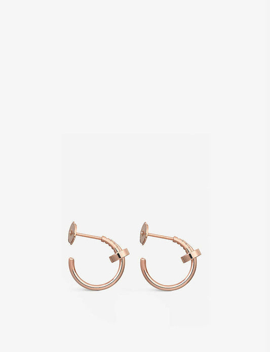 [⭐Novea]JUSTE EARRINGS PINK GOLD