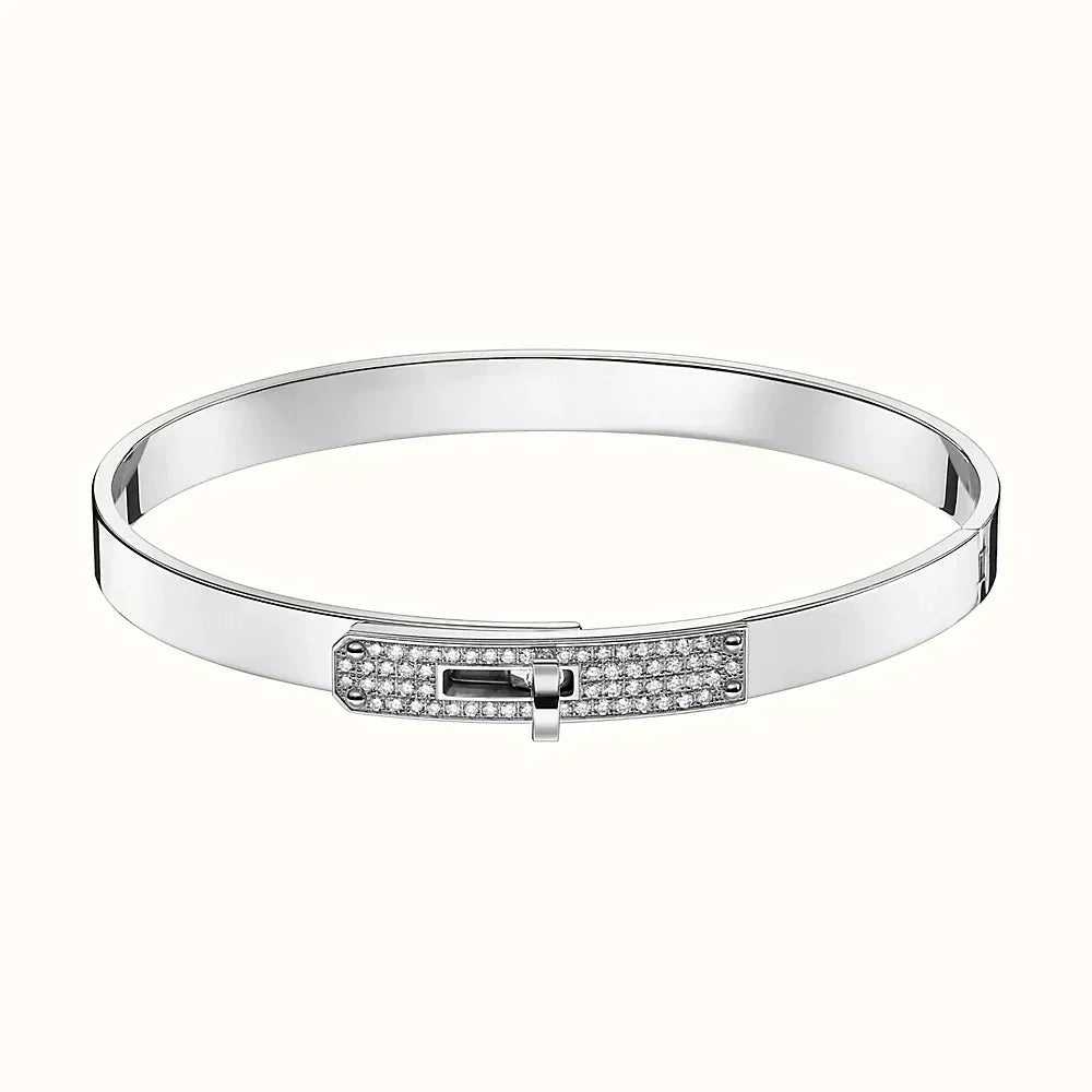 [⭐Novea]KELLY SILVER DIAMOND BRACELET