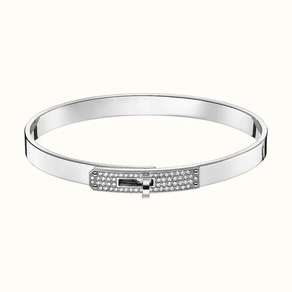 [⭐Novea]KELLY SILVER DIAMOND BRACELET