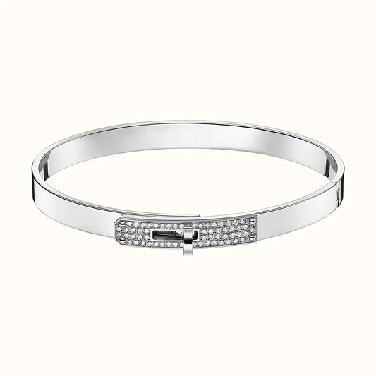 [⭐Novea]KELLY SILVER DIAMOND BRACELET