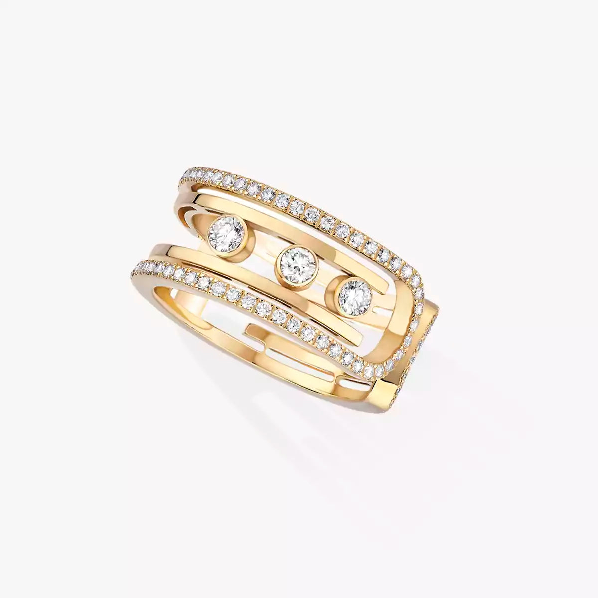 [⭐Novea]Move 10th Diamond Ring in Gold