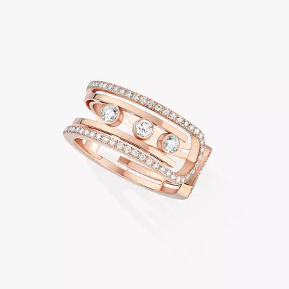[⭐Novea]Move 10th Diamond Ring in Gold