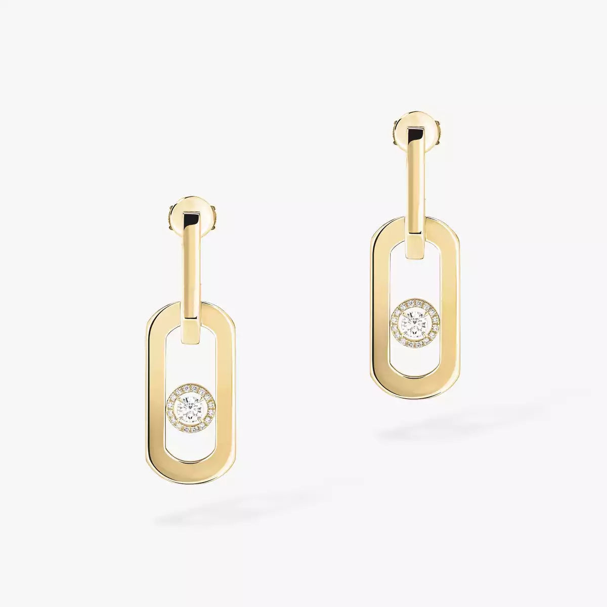 [⭐Novea]So Move XL Diamond Pendant Earrings