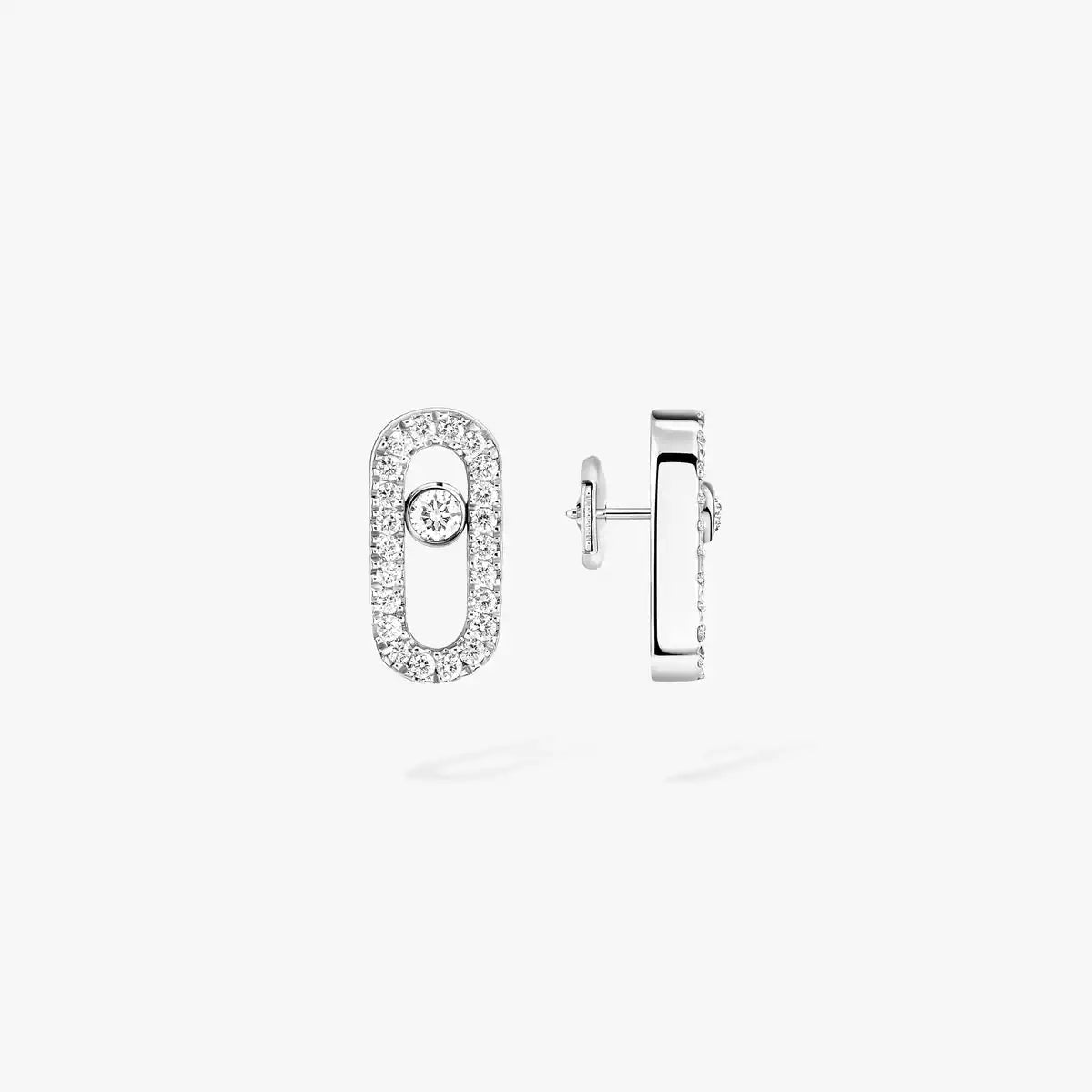 [⭐Novea]Move Uno Diamond Earrings