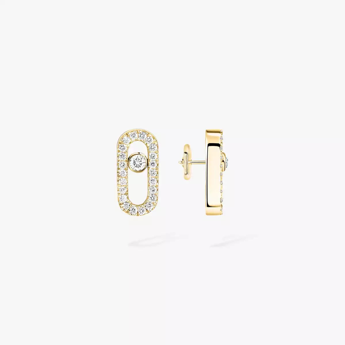 [⭐Novea]Move Uno Diamond Earrings