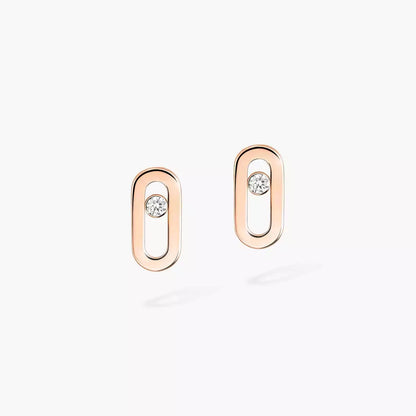 [⭐Novea]Move Uno Diamond Stud Earrings