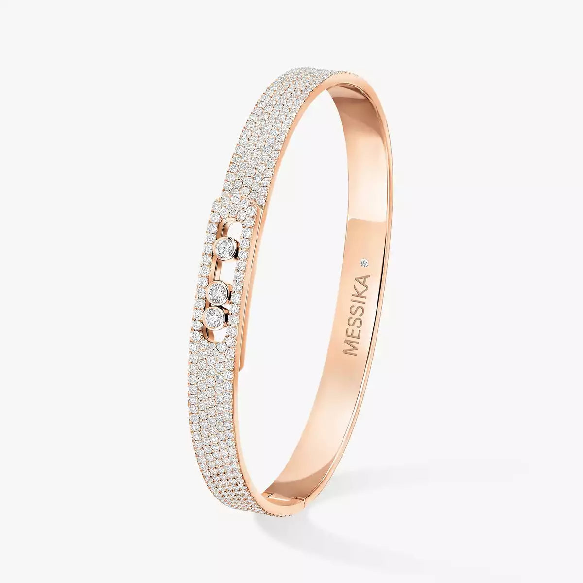 [⭐Novea]Move Noa Full Pavé Diamond Bangle Bracelet