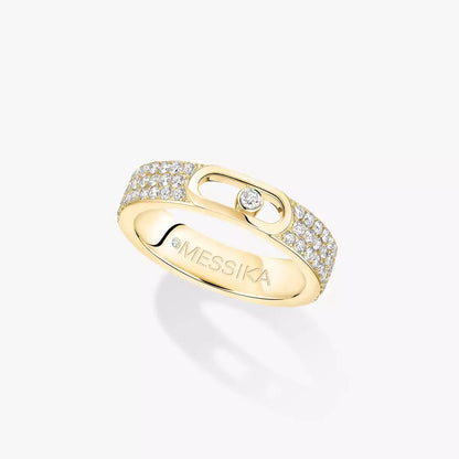 [⭐Novea]Move Joaillerie Pave_ Diamond Wedding Ring