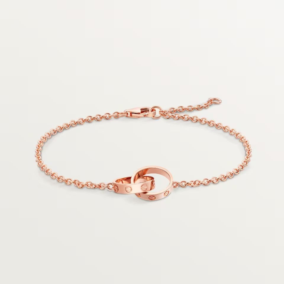 [⭐Novea]LOVE BRACELET DOUBLE RING