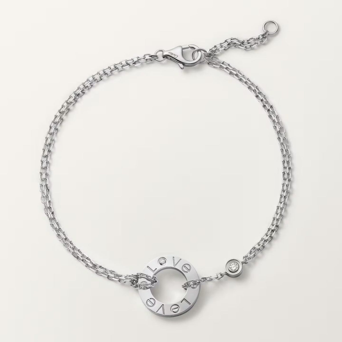 [⭐Novea]LOVE BRACELET 2 DIAMOND