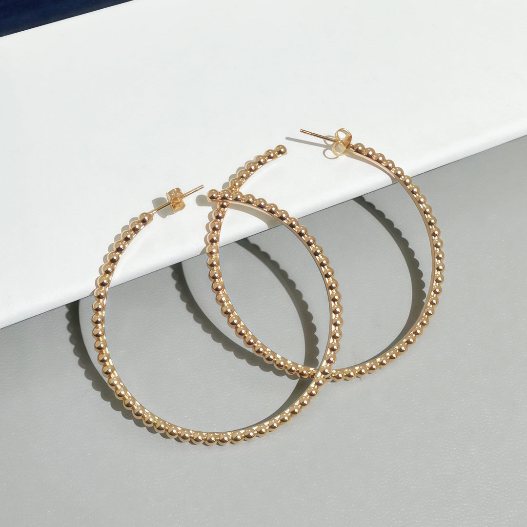 [⭐Novea] SMOOTH BEAD STUD EARRINGS
