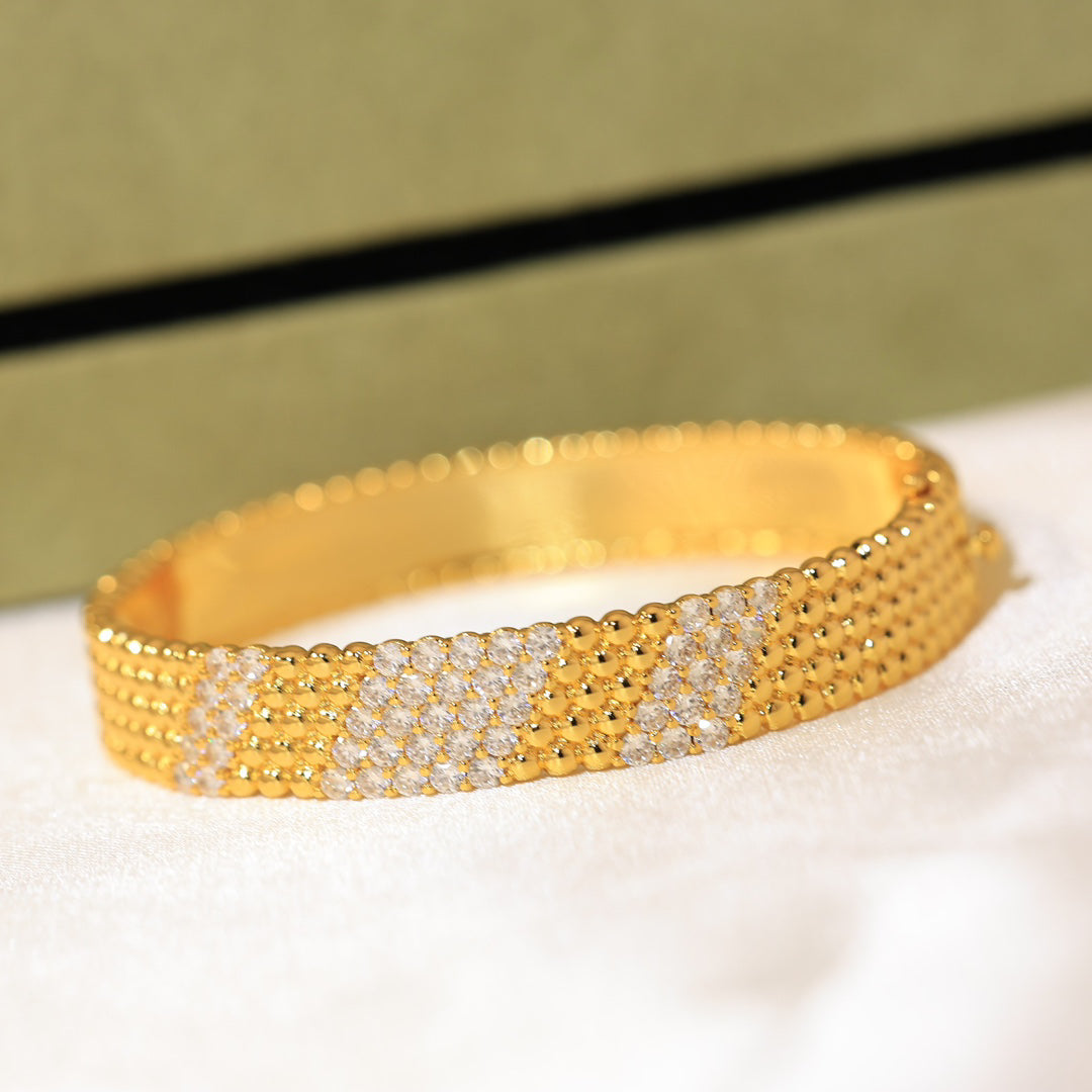 [⭐Novea]  FIVE-ROW DIAMOND BRACELET