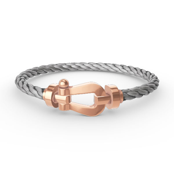 [⭐Novea]FORCE LARGE HORSESHOE NO DIAMOND BRACELET ROSE GOLD