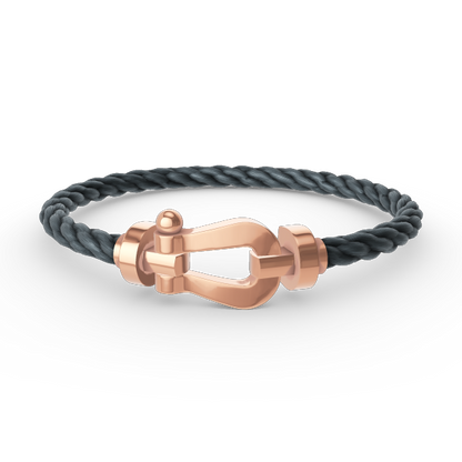 [⭐Novea]FORCE LARGE HORSESHOE NO DIAMOND BRACELET ROSE GOLD