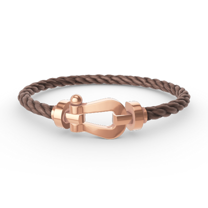 [⭐Novea]FORCE LARGE HORSESHOE NO DIAMOND BRACELET ROSE GOLD