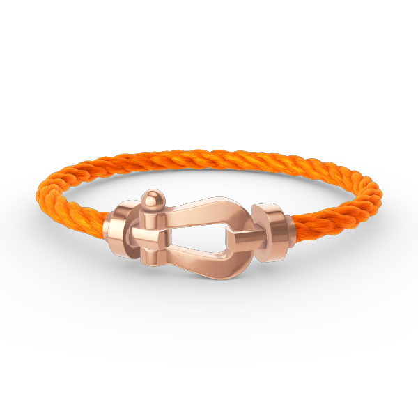 [⭐Novea]FORCE LARGE HORSESHOE NO DIAMOND BRACELET ROSE GOLD