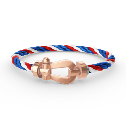 [⭐Novea]FORCE LARGE HORSESHOE NO DIAMOND BRACELET ROSE GOLD