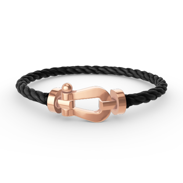 [⭐Novea]FORCE LARGE HORSESHOE NO DIAMOND BRACELET ROSE GOLD