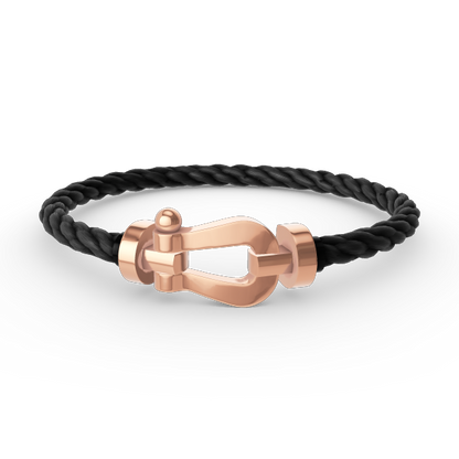 [⭐Novea]FORCE LARGE HORSESHOE NO DIAMOND BRACELET ROSE GOLD
