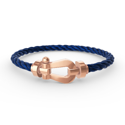 [⭐Novea]FORCE LARGE HORSESHOE NO DIAMOND BRACELET ROSE GOLD
