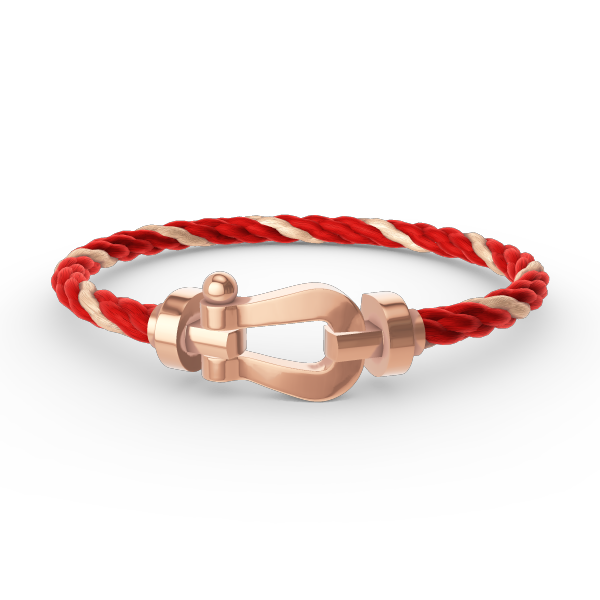 [⭐Novea]FORCE LARGE HORSESHOE NO DIAMOND BRACELET ROSE GOLD