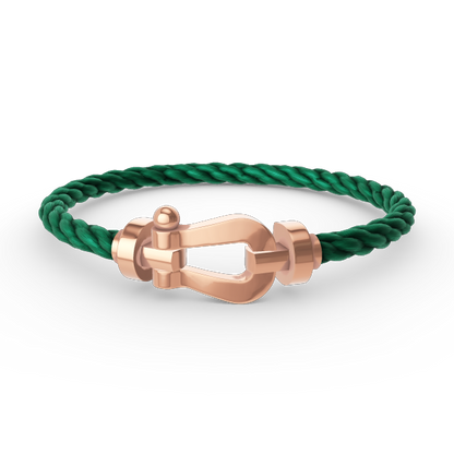 [⭐Novea]FORCE LARGE HORSESHOE NO DIAMOND BRACELET ROSE GOLD
