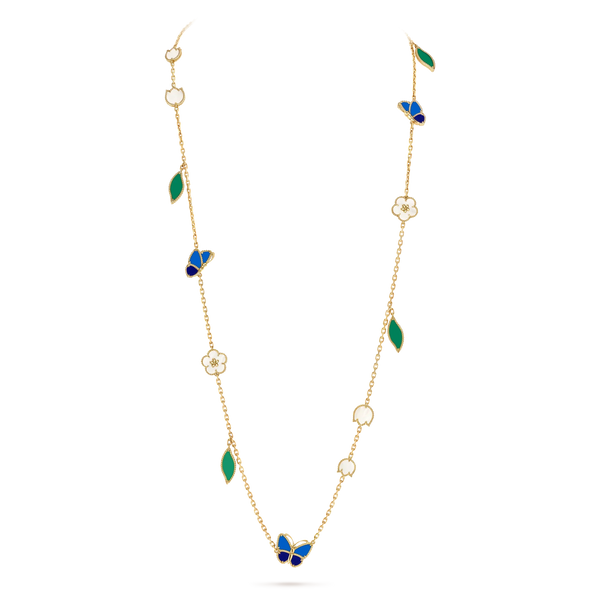 [⭐Novea] 26 NEW CLOVER 15 MOTIFS LUCKY NECKLACE