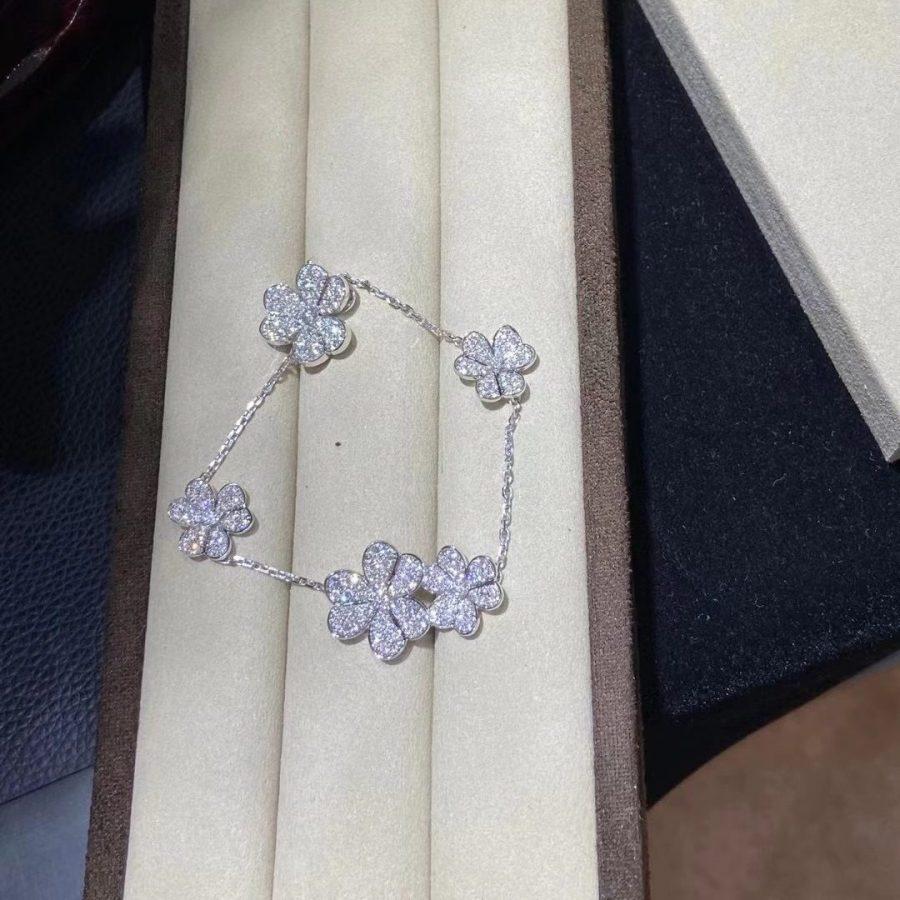 [⭐Novea]FRIVOLE SILVER 5 FLOWERS BRACELET