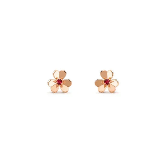 [⭐Novea]FRIVOLE  FLOWER PINK EARRINGS