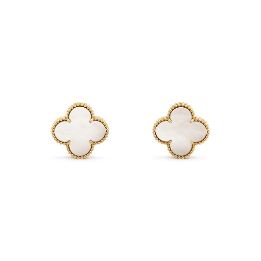 [⭐Novea]CLOVER MINI GOLD EARRINGS