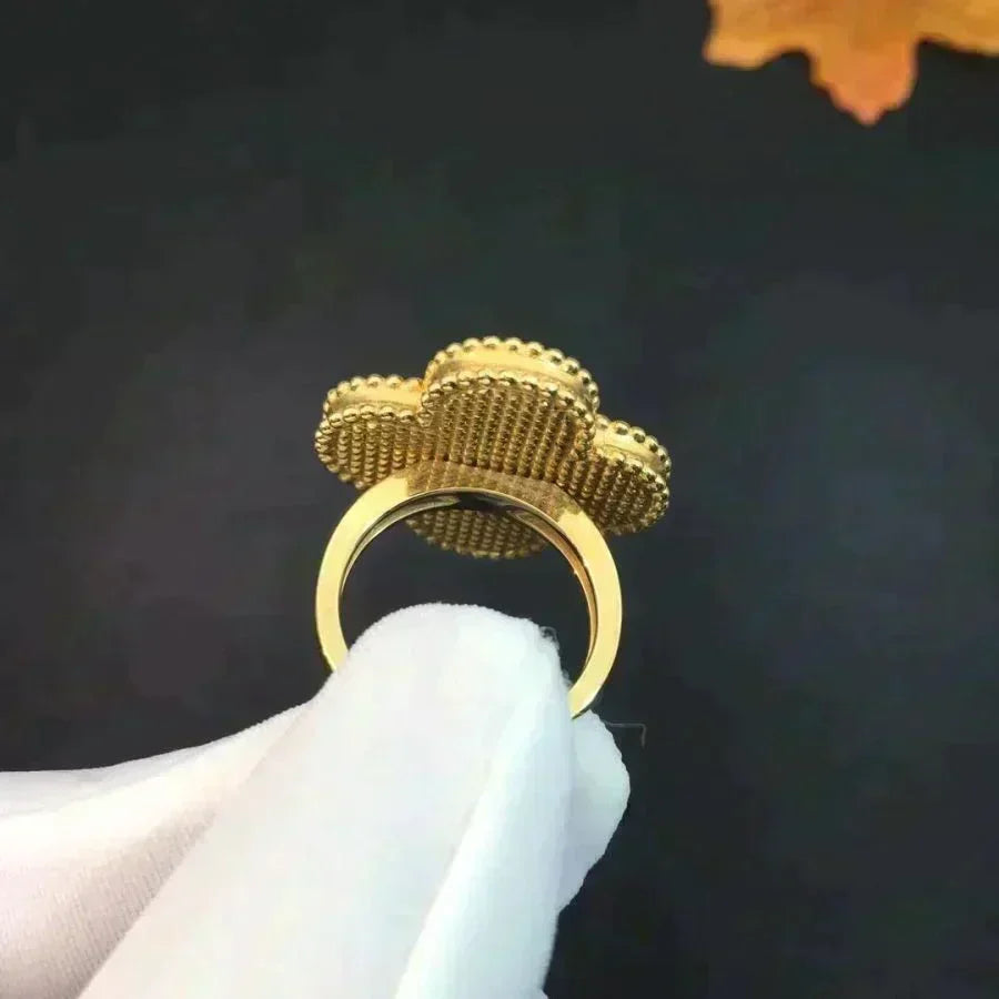[⭐Novea]CLOVER MALACHITE RING