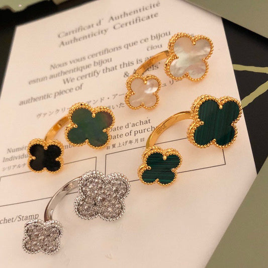 [⭐Novea]CLOVER BETWEEN THE FINGER RING