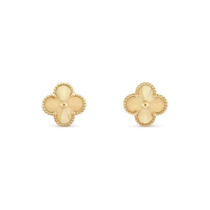 [⭐Novea]CLOVER MEDIUM 1 MOTIFS LASER EARRINGS
