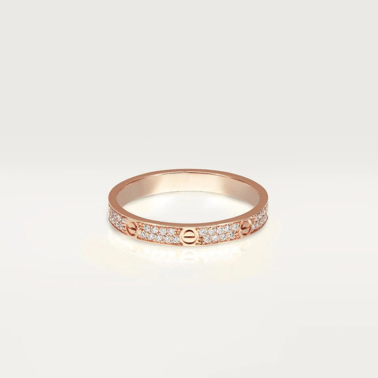 [⭐Novea]LOVE RING 2.65MM DIAMOND